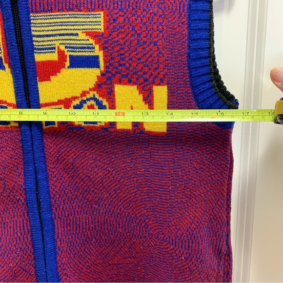 Vintage BURTON Sweater Vest Zip up - Picture 13 of 16